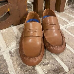 Men's Clarks Brown Leather Driving Loafers Size 8.5